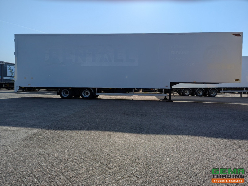 Semi-reboque baixa H.T.F. HZCT 30S 2-Assen BPW - Gesloten SemiDieplader - Hardhouten Vloer - Trommelremmen - TOP!: foto 18