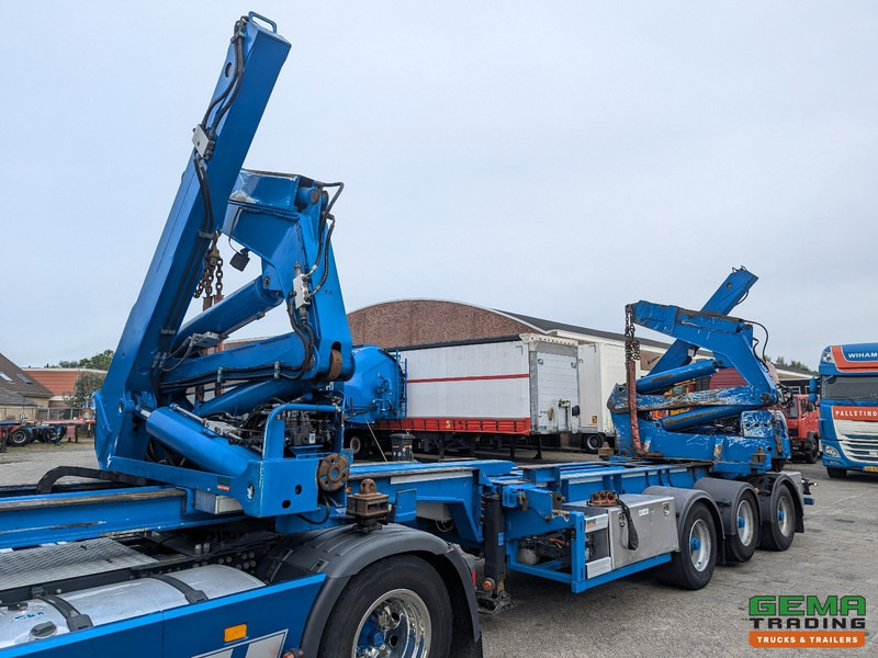 HAMMAR 151 HL 3-Assen - SideLoader36T - ContainerStacking - Gooseneck - Extended Boom - Afstandbediening - Semi-reboque transportador de contêineres/ Caixa móvel: foto 2 HAMMAR 151 HL 3-Assen - SideLoader36T - ContainerStacking - Gooseneck - Extended Boom - Afstandbediening - Semi-reboque transportador de contêineres/ Caixa móvel: foto 2