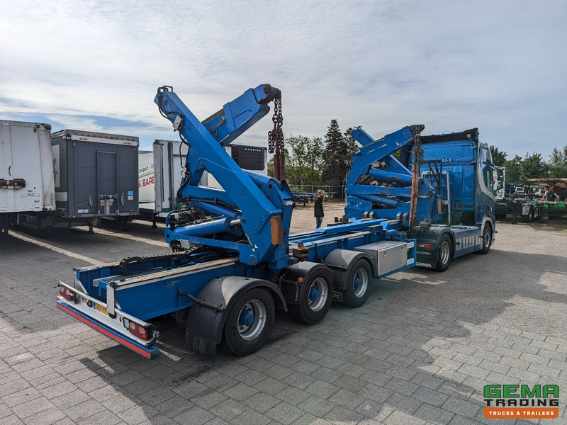 HAMMAR 151 HL 3-Assen - SideLoader36T - ContainerStacking - Gooseneck - Extended Boom - Afstandbediening - Semi-reboque transportador de contêineres/ Caixa móvel: foto 5 HAMMAR 151 HL 3-Assen - SideLoader36T - ContainerStacking - Gooseneck - Extended Boom - Afstandbediening - Semi-reboque transportador de contêineres/ Caixa móvel: foto 5