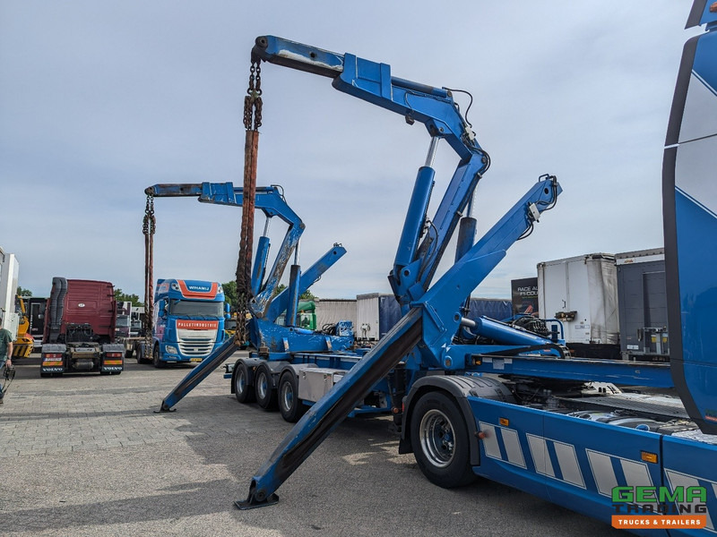 HAMMAR 151 HL 3-Assen - SideLoader36T - ContainerStacking - Gooseneck - Extended Boom - Afstandbediening - Semi-reboque transportador de contêineres/ Caixa móvel: foto 3 HAMMAR 151 HL 3-Assen - SideLoader36T - ContainerStacking - Gooseneck - Extended Boom - Afstandbediening - Semi-reboque transportador de contêineres/ Caixa móvel: foto 3
