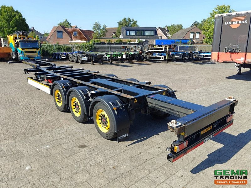 Kögel PORT 40 SIMPLEX 20 3-Assen SAF - Schijfremmen - 20/30/40FT Aansluiting - Achterschuiver - Semi-reboque transportador de contêineres/ Caixa móvel: foto 5 Kögel PORT 40 SIMPLEX 20 3-Assen SAF - Schijfremmen - 20/30/40FT Aansluiting - Achterschuiver - Semi-reboque transportador de contêineres/ Caixa móvel: foto 5