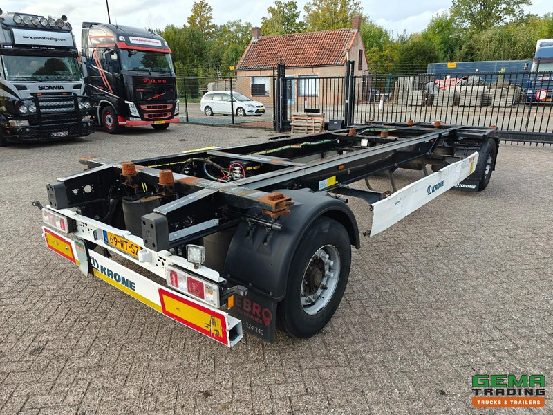 Krone AZ 2-Assen BPW - BDF Systeem - Schijfremmen - Luchtvering - Reboque transportador de contêineres/ Caixa móvel: foto 2 Krone AZ 2-Assen BPW - BDF Systeem - Schijfremmen - Luchtvering - Reboque transportador de contêineres/ Caixa móvel: foto 2