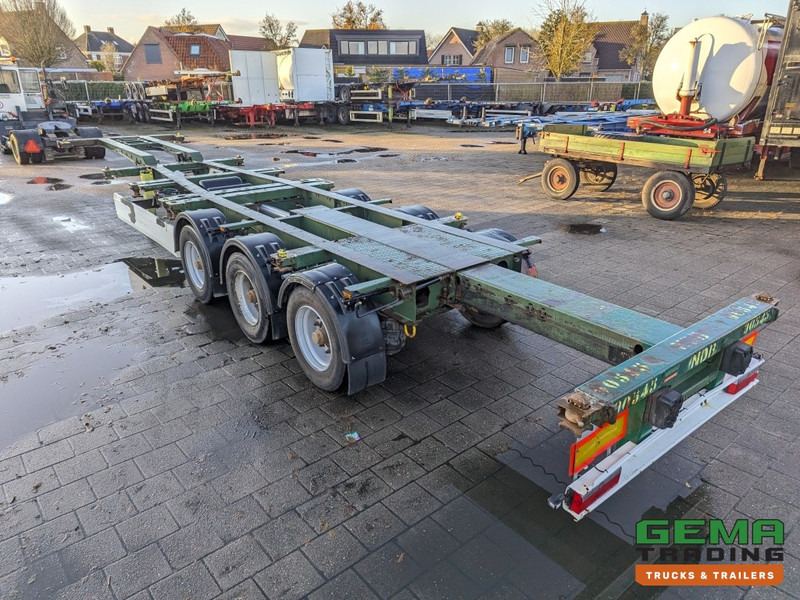 Krone SD 27 3-Assen BPW Backslider - DrumBrakes - 20 2x20FT/30/40FT - 10+ Units in Stock (O1931) - Semi-reboque transportador de contêineres/ Caixa móvel: foto 5 Krone SD 27 3-Assen BPW Backslider - DrumBrakes - 20 2x20FT/30/40FT - 10+ Units in Stock (O1931) - Semi-reboque transportador de contêineres/ Caixa móvel: foto 5