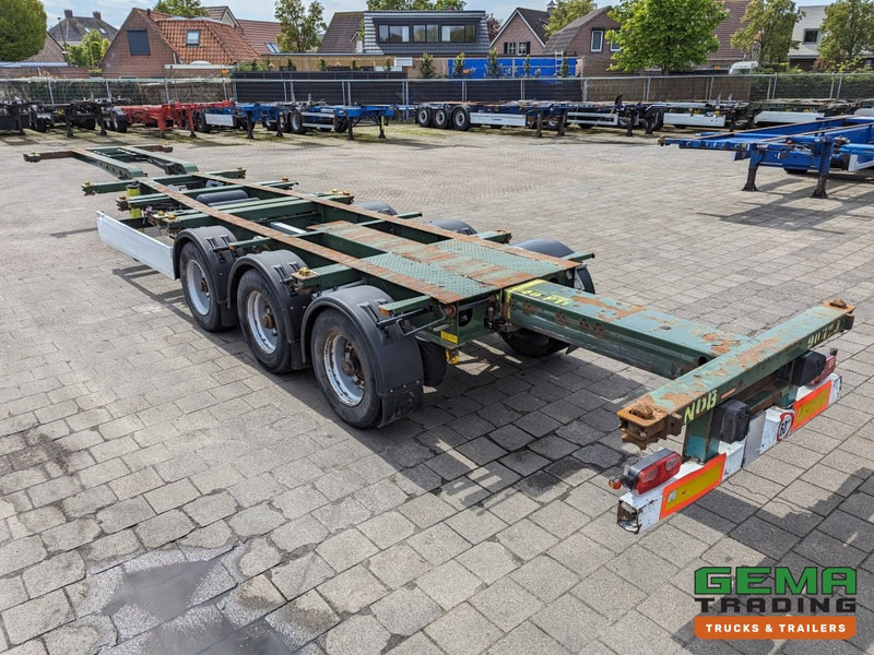Krone SD 27 3-Assen BPW RearSlider - DrumBrakes - 5280kg (O1852) - Semi-reboque transportador de contêineres/ Caixa móvel: foto 5 Krone SD 27 3-Assen BPW RearSlider - DrumBrakes - 5280kg (O1852) - Semi-reboque transportador de contêineres/ Caixa móvel: foto 5