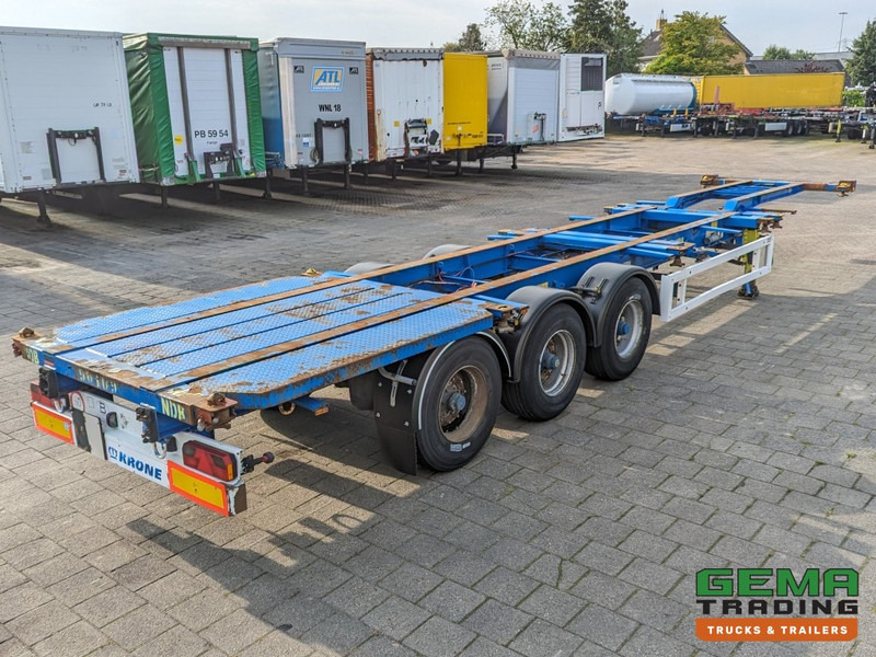 Krone SDC-27 3-Assen BPW Drumbrakes - 5340KG - All Connections (O1912) - Semi-reboque transportador de contêineres/ Caixa móvel: foto 2 Krone SDC-27 3-Assen BPW Drumbrakes - 5340KG - All Connections (O1912) - Semi-reboque transportador de contêineres/ Caixa móvel: foto 2