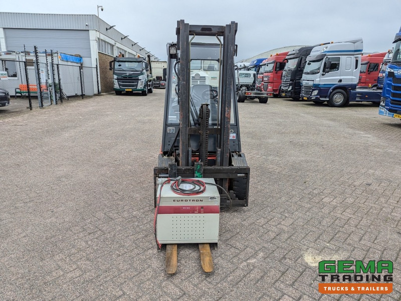 Empilhadeira elétrica Linde E30 02 - 4058 uur - Duplex Mast - Volrubber Banden - Eurotron 80V-80A Oplader (M34): foto 9