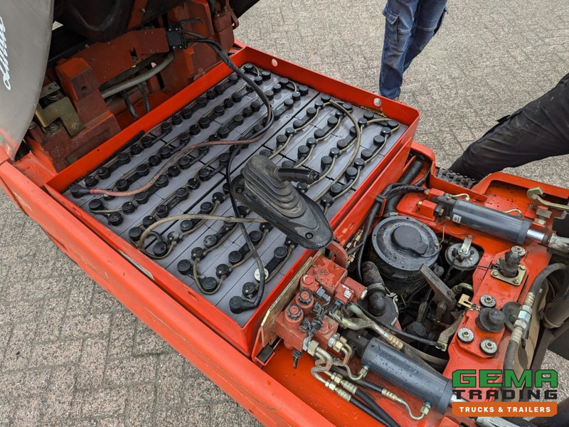 Empilhadeira elétrica Linde E30 02 - 4058 uur - Duplex Mast - Volrubber Banden - Eurotron 80V-80A Oplader (M34): foto 6