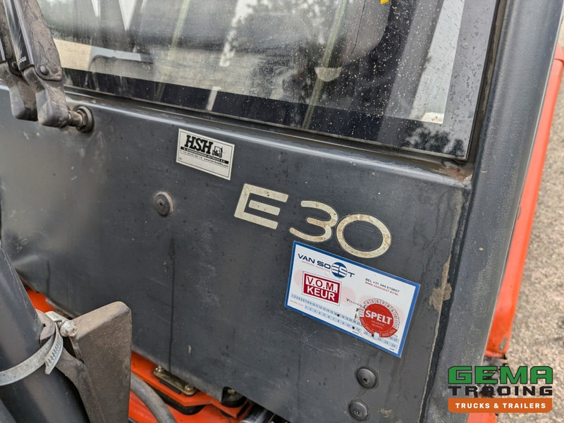 Empilhadeira elétrica Linde E30 02 - 4058 uur - Duplex Mast - Volrubber Banden - Eurotron 80V-80A Oplader (M34): foto 18