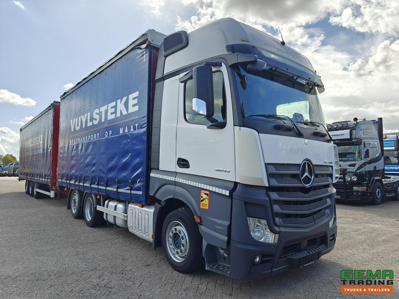 Mercedes-Benz Actros 2645 6x2 Gigaspace Euro6 + 3Axle Trailer -  115m³ VolumeCombi - Dubbele Tanks - Moffet Aansluiting - HH Vloer - SMARTTacho V2 - Camião furgão: foto 4 Mercedes-Benz Actros 2645 6x2 Gigaspace Euro6 + 3Axle Trailer -  115m³ VolumeCombi - Dubbele Tanks - Moffet Aansluiting - HH Vloer - SMARTTacho V2 - Camião furgão: foto 4
