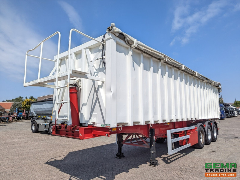 OVA 38OK911 3-Assen - Kipper 46m³ - Staal/Alu - Trommelremmen - Naloop As - 12/2025 APK - Semi-reboque basculante: foto 1 OVA 38OK911 3-Assen - Kipper 46m³ - Staal/Alu - Trommelremmen - Naloop As - 12/2025 APK - Semi-reboque basculante: foto 1