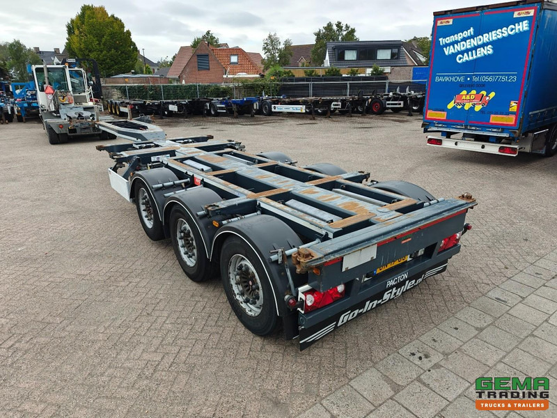 Pacton ET3 3-Assen SAF - MULTI - Schijfremmen - LiftAs - 3x Uitschuifbaar - 03/2026 APK - Semi-reboque transportador de contêineres/ Caixa móvel: foto 5 Pacton ET3 3-Assen SAF - MULTI - Schijfremmen - LiftAs - 3x Uitschuifbaar - 03/2026 APK - Semi-reboque transportador de contêineres/ Caixa móvel: foto 5