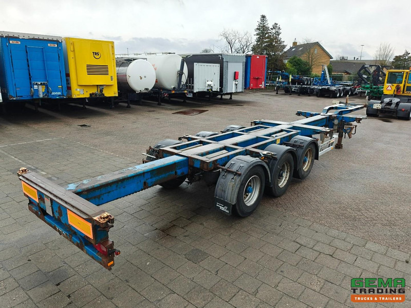 Pacton T3-010 3-Assen BPW - MULTI - Trommelremmen - LiftAs - 3x Uitschuifbaar - 11/2026 APK - Semi-reboque transportador de contêineres/ Caixa móvel: foto 2 Pacton T3-010 3-Assen BPW - MULTI - Trommelremmen - LiftAs - 3x Uitschuifbaar - 11/2026 APK - Semi-reboque transportador de contêineres/ Caixa móvel: foto 2