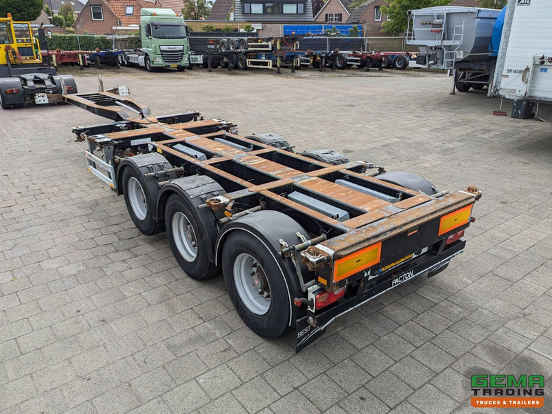 Pacton T3-010 3-Assen SAF - MULTI - Trommelremmen - LiftAs - 3x Uitschuifbaar - 07/2025APK - Semi-reboque transportador de contêineres/ Caixa móvel: foto 4 Pacton T3-010 3-Assen SAF - MULTI - Trommelremmen - LiftAs - 3x Uitschuifbaar - 07/2025APK - Semi-reboque transportador de contêineres/ Caixa móvel: foto 4