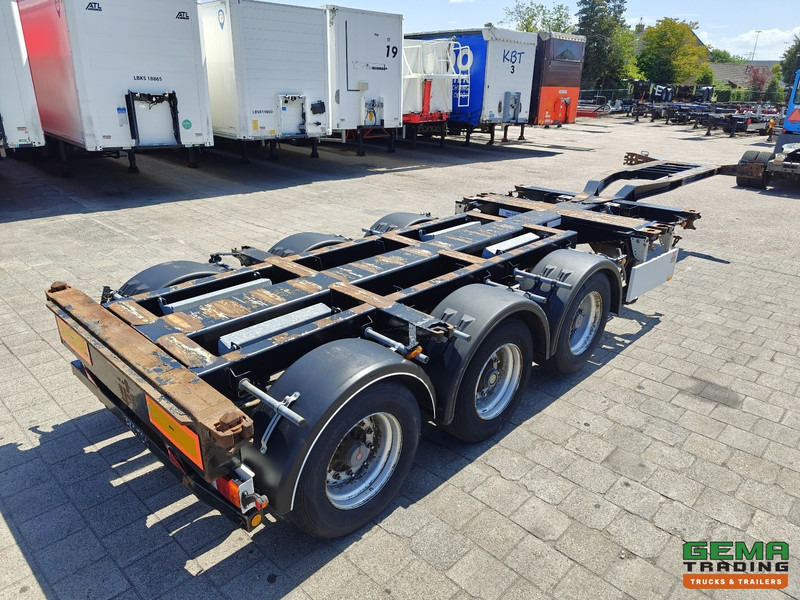 Pacton T3-010 3-Assen SAF - MULTI - Trommelremmen - LiftAs - 3x Uitschuifbaar - Semi-reboque transportador de contêineres/ Caixa móvel: foto 3 Pacton T3-010 3-Assen SAF - MULTI - Trommelremmen - LiftAs - 3x Uitschuifbaar - Semi-reboque transportador de contêineres/ Caixa móvel: foto 3