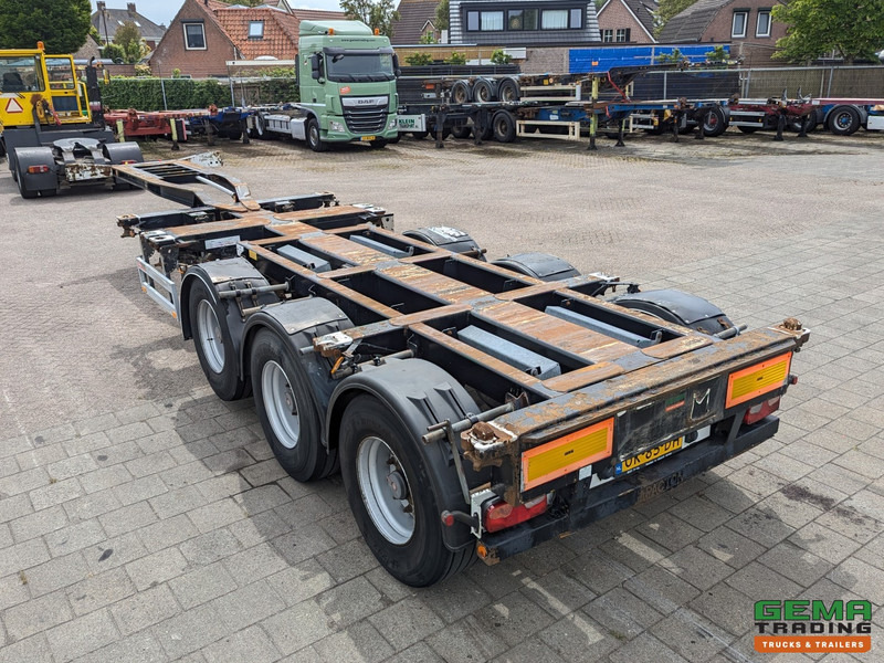 Pacton T3-010 3-Assen SAF - MULTI - Trommelremmen - LiftAs - 3x Uitschuifbaar - Semi-reboque transportador de contêineres/ Caixa móvel: foto 4 Pacton T3-010 3-Assen SAF - MULTI - Trommelremmen - LiftAs - 3x Uitschuifbaar - Semi-reboque transportador de contêineres/ Caixa móvel: foto 4