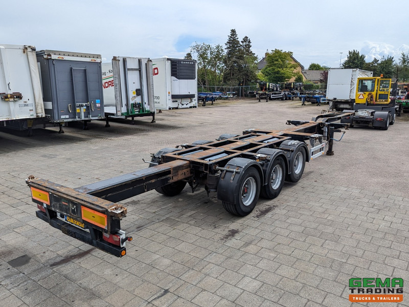 Pacton T3-010 3-Assen SAF - MULTI - Trommelremmen - LiftAs - 3x Uitschuifbaar - Semi-reboque transportador de contêineres/ Caixa móvel: foto 3 Pacton T3-010 3-Assen SAF - MULTI - Trommelremmen - LiftAs - 3x Uitschuifbaar - Semi-reboque transportador de contêineres/ Caixa móvel: foto 3