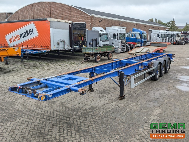 Renders ROC 12.27 CC 3-Assen MB Discbrakes - 4940KG - 2x20FT 1x40FT - FLAT (O2058) - Semi-reboque transportador de contêineres/ Caixa móvel: foto 2 Renders ROC 12.27 CC 3-Assen MB Discbrakes - 4940KG - 2x20FT 1x40FT - FLAT (O2058) - Semi-reboque transportador de contêineres/ Caixa móvel: foto 2
