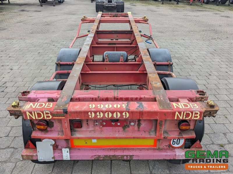 SHLADOT SD-901M 20FT 2-Assen ROR DrumBrakes - Steel Suspension - 20 units in Stock (O1985) - Semi-reboque transportador de contêineres/ Caixa móvel: foto 5 SHLADOT SD-901M 20FT 2-Assen ROR DrumBrakes - Steel Suspension - 20 units in Stock (O1985) - Semi-reboque transportador de contêineres/ Caixa móvel: foto 5
