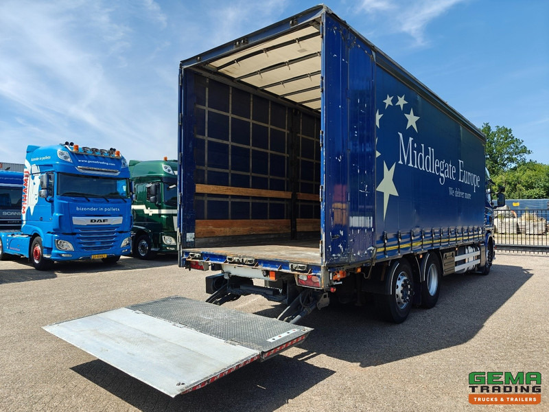 Scania G410 6x2/4 Streamline Euro6 - Retarder - Schuifzeilenbak 8.2M + Laadklep 1500kg - Smart Tacho V2 - Camião de lona: foto 2 Scania G410 6x2/4 Streamline Euro6 - Retarder - Schuifzeilenbak 8.2M + Laadklep 1500kg - Smart Tacho V2 - Camião de lona: foto 2