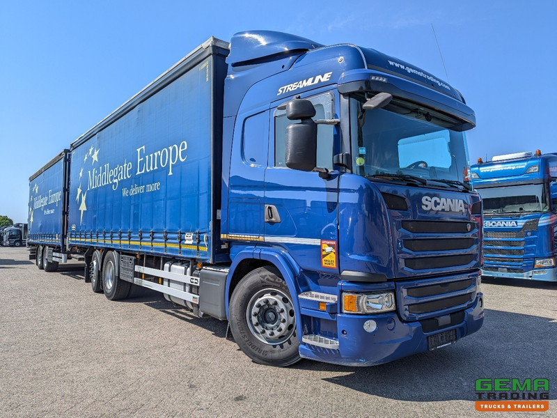 Scania G410 6x2/4 Streamline Euro6 - Retarder + Van Hool 2-Assige Aanhanger - SchuifzeilenCombi - SmartTachoV2 - Camião furgão: foto 2 Scania G410 6x2/4 Streamline Euro6 - Retarder + Van Hool 2-Assige Aanhanger - SchuifzeilenCombi - SmartTachoV2 - Camião furgão: foto 2
