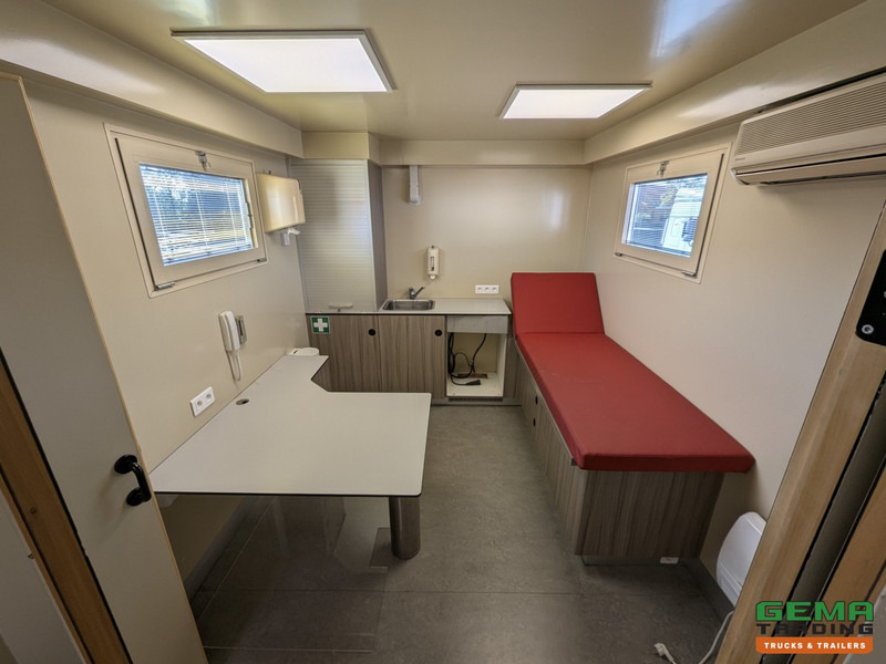 Latre OPF/1SA/19/00 1-Assige KantoorTrailer / MobileHome - Airco's - Toilet - Generator - Standkachel - 11/2025APK - Semi-reboque: foto 3 Latre OPF/1SA/19/00 1-Assige KantoorTrailer / MobileHome - Airco's - Toilet - Generator - Standkachel - 11/2025APK - Semi-reboque: foto 3