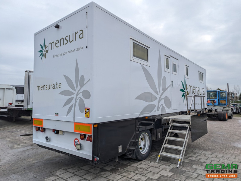 Latre OPF/1SA/19/00 1-Assige KantoorTrailer / MobileHome - Airco's - Toilet - Generator - Standkachel - Semi-reboque: foto 1 Latre OPF/1SA/19/00 1-Assige KantoorTrailer / MobileHome - Airco's - Toilet - Generator - Standkachel - Semi-reboque: foto 1