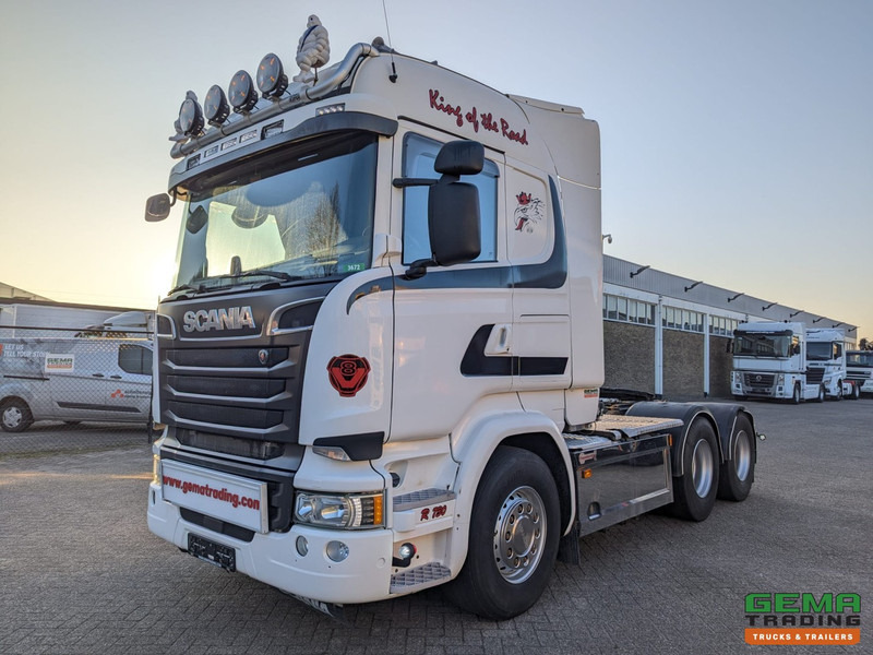 Scania R730 6x4 Highline Euro6 - V8 - Retarder - RVS Kist - Schuifschotel - Tractor: foto 1 Scania R730 6x4 Highline Euro6 - V8 - Retarder - RVS Kist - Schuifschotel - Tractor: foto 1
