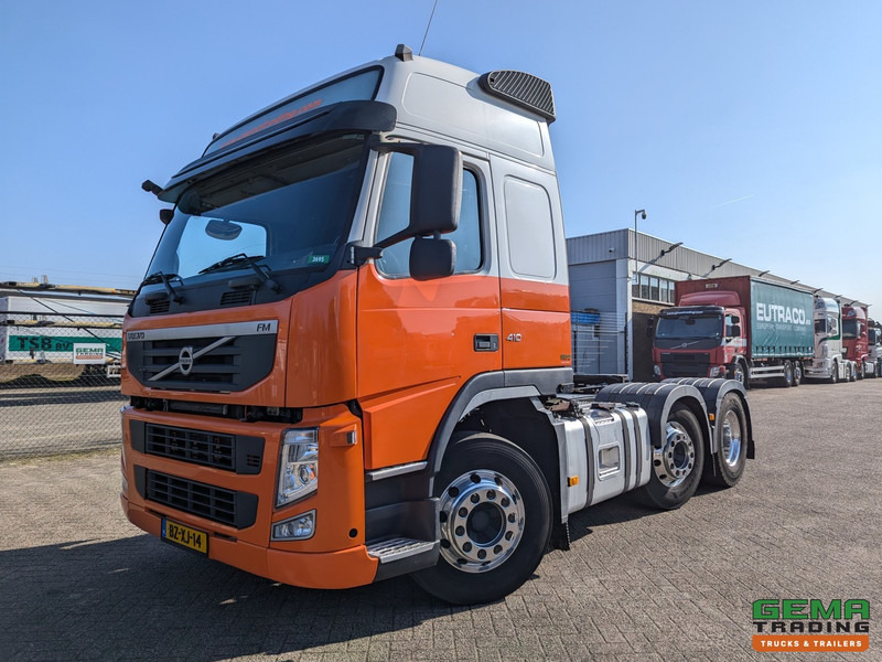 Volvo FM410 6x2/4 Globetrotter Euro5 - ADR - PTO - Hydrauliek - Alcoa's - Camera - Tractor: foto 1 Volvo FM410 6x2/4 Globetrotter Euro5 - ADR - PTO - Hydrauliek - Alcoa's - Camera - Tractor: foto 1