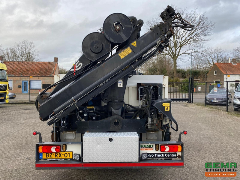 Camião basculante, Camião grua Volvo FL240 4x2 Dagcab Euro5 - 2 Zijdige Kipper + Kraan Hiab 088ES-3 HIDUO - RadioGrafisch - 39.900KM! - 11/2025APK: foto 9