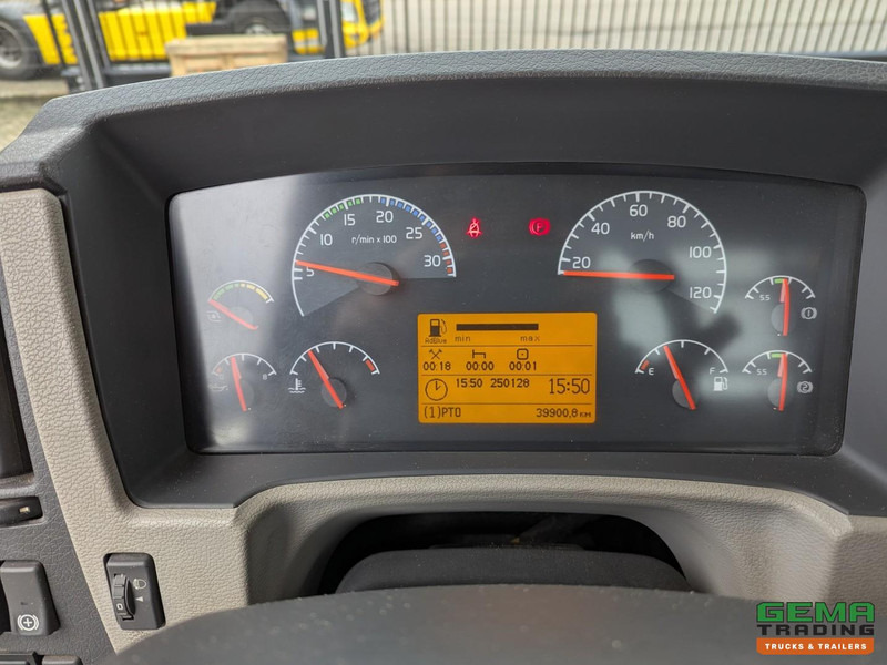 Camião basculante, Camião grua Volvo FL240 4x2 Dagcab Euro5 - 2 Zijdige Kipper + Kraan Hiab 088ES-3 HIDUO - RadioGrafisch - 39.900KM! - 11/2025APK: foto 16