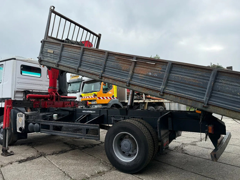 Mercedes-Benz Actros 1831 V6 4X2 Tipper + crane EPS Manual Gearbox 3 peddal - Camião basculante, Camião grua: foto 3 Mercedes-Benz Actros 1831 V6 4X2 Tipper + crane EPS Manual Gearbox 3 peddal - Camião basculante, Camião grua: foto 3