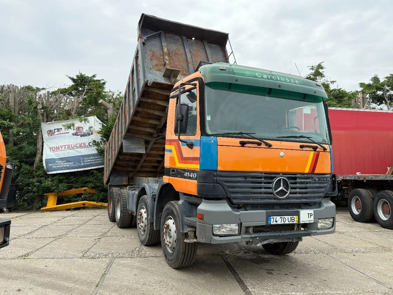 Mercedes-Benz Actros 4140 V6 8X4 Tipper Spring/Spring Manual G - Camião basculante: foto 1 Mercedes-Benz Actros 4140 V6 8X4 Tipper Spring/Spring Manual G - Camião basculante: foto 1