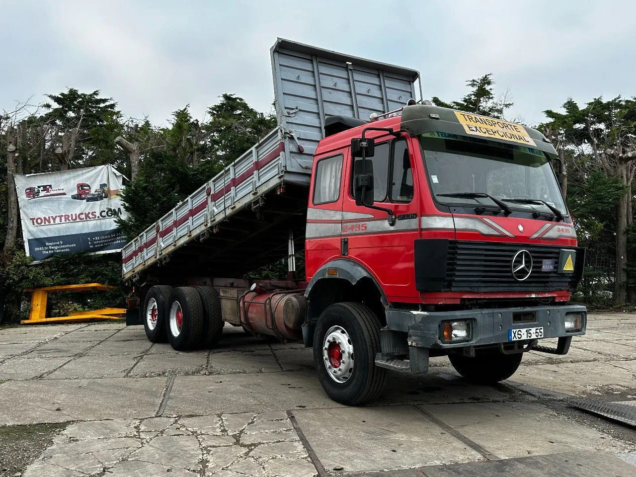 Camião basculante Mercedes-Benz SK 2435 V8 6X2 Tipper EPS Manual Gearbox Mercedes-Benz SK 2435 V8 6X2 Tipper EPS Manual Gearbox: foto 1