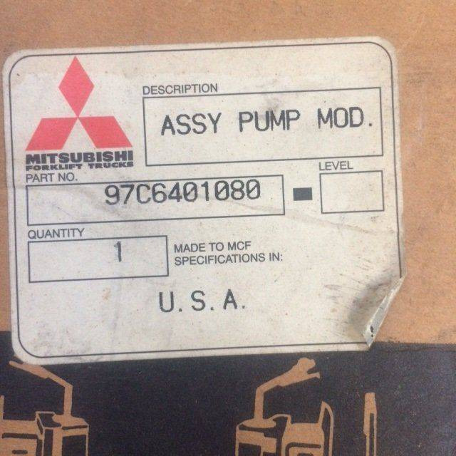 Assy. Pump, Module,72/80V for Mitsubishi - Sistema elétrico por Equipamento de movimentação: foto 4 Assy. Pump, Module,72/80V for Mitsubishi - Sistema elétrico por Equipamento de movimentação: foto 4