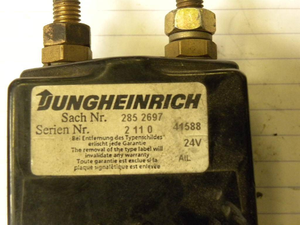 Contactor 24V for Jungheinrich - Sistema elétrico por Equipamento de movimentação: foto 2 Contactor 24V for Jungheinrich - Sistema elétrico por Equipamento de movimentação: foto 2