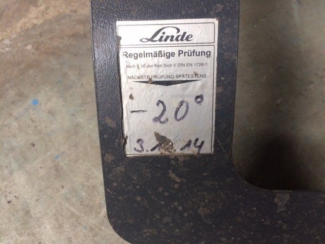 Cover, volumetric filling 55L, for Linde H25/30/35, Series 393-01 - Motor e peças por Equipamento de movimentação: foto 2 Cover, volumetric filling 55L, for Linde H25/30/35, Series 393-01 - Motor e peças por Equipamento de movimentação: foto 2