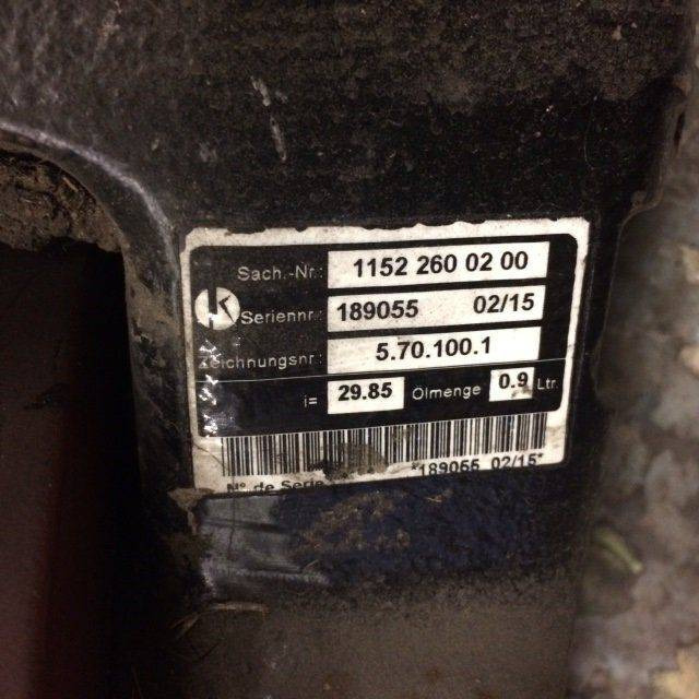 Drive Unit for Linde series 1152 - Motor e peças por Equipamento de movimentação: foto 4 Drive Unit for Linde series 1152 - Motor e peças por Equipamento de movimentação: foto 4