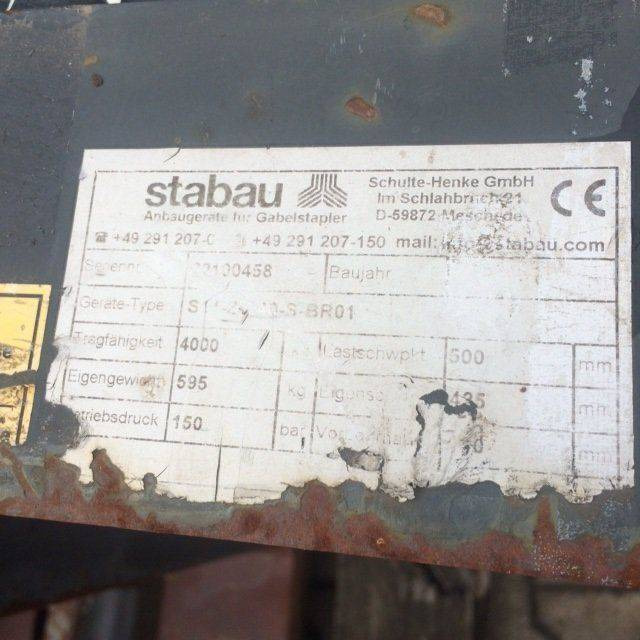 Stabau Forkpositioner - Equipamento: foto 1 Stabau Forkpositioner - Equipamento: foto 1