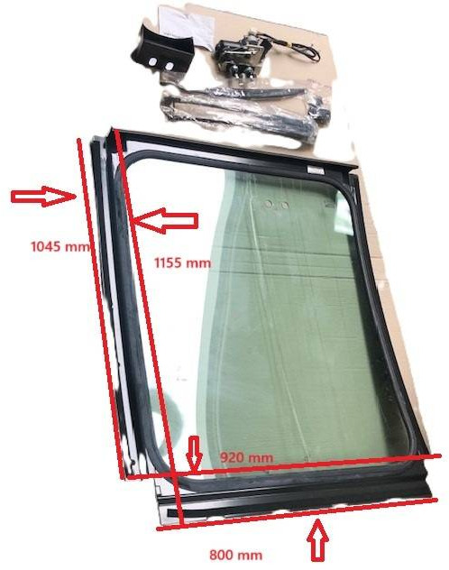 Front window for Nissan - Vidro e peças por Equipamento de movimentação: foto 2 Front window for Nissan - Vidro e peças por Equipamento de movimentação: foto 2