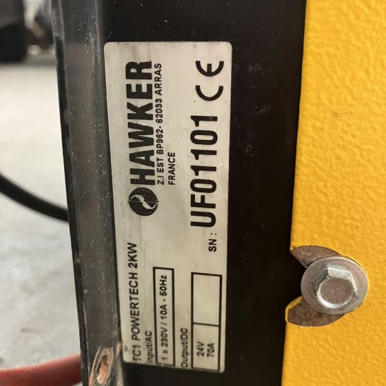 Sistema elétrico por Equipamento de movimentação Hawker 24V/70A powertech HF: foto 6