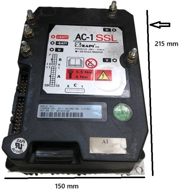 Inverter AC1 SSL for Caterpillar / Rocla - Centralina electrónica por Equipamento de movimentação: foto 1 Inverter AC1 SSL for Caterpillar / Rocla - Centralina electrónica por Equipamento de movimentação: foto 1