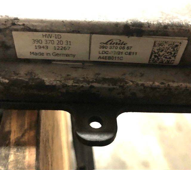 LDC-72/21 CE11 Motor controller for Linde - Sistema elétrico por Equipamento de movimentação: foto 3 LDC-72/21 CE11 Motor controller for Linde - Sistema elétrico por Equipamento de movimentação: foto 3