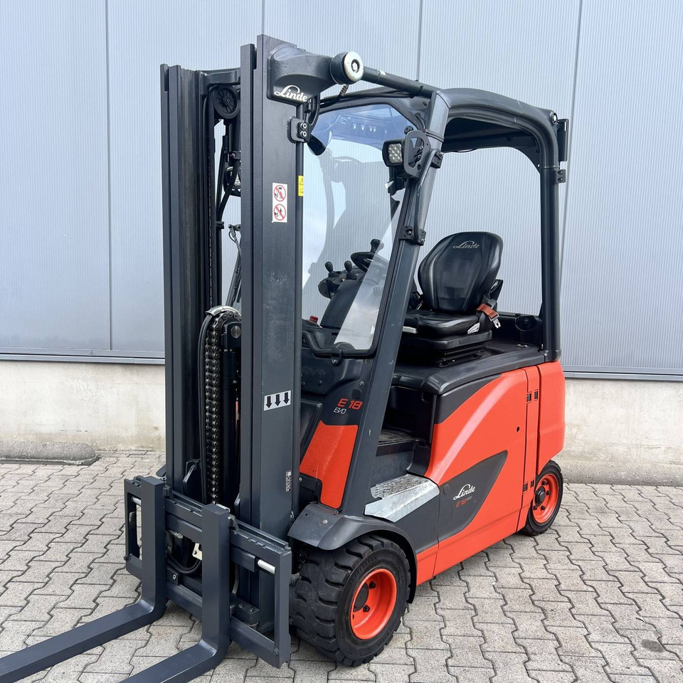 Linde E18P (386-02) EVO - Empilhadeira elétrica: foto 1 Linde E18P (386-02) EVO - Empilhadeira elétrica: foto 1