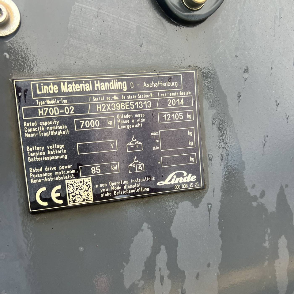 Linde H70D (396) - Empilhadeira a diesel: foto 5 Linde H70D (396) - Empilhadeira a diesel: foto 5