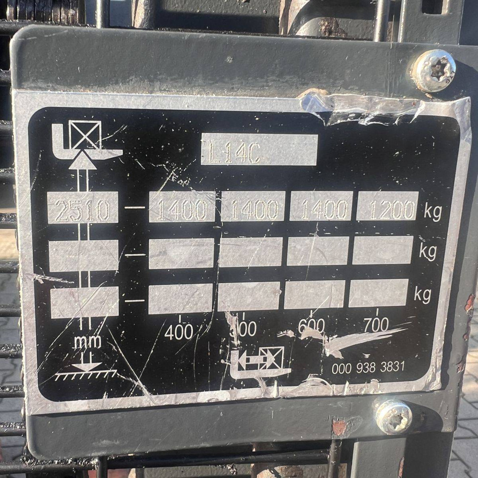 Stacker Linde L14C (1169): foto 13 Stacker Linde L14C (1169): foto 13