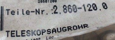 Kärcher Telescopic Suction Tube - Peça de reposição por Máquina de limpeza: foto 3 Kärcher Telescopic Suction Tube - Peça de reposição por Máquina de limpeza: foto 3