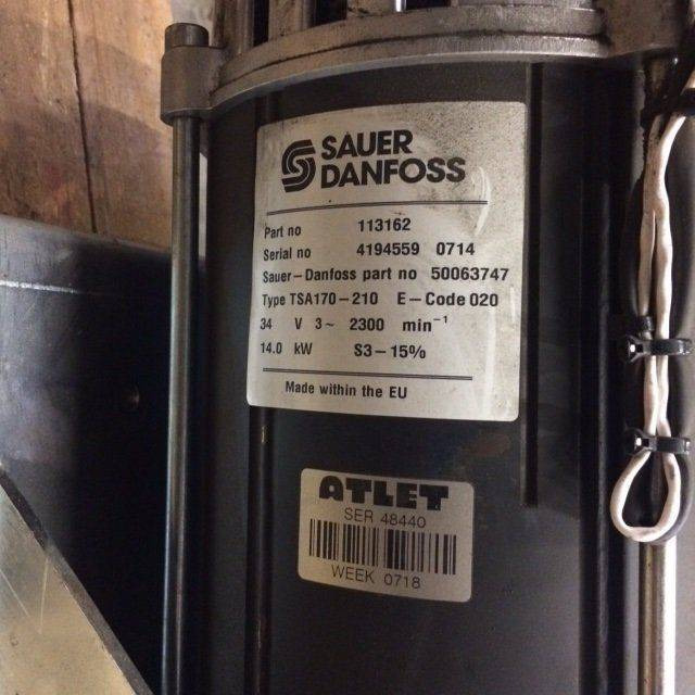 Pump motor for Atlet - Motor e peças por Equipamento de movimentação: foto 4 Pump motor for Atlet - Motor e peças por Equipamento de movimentação: foto 4