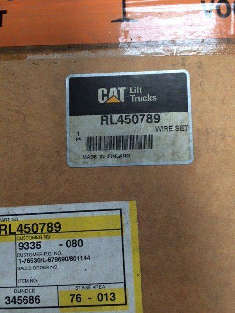 Wire Set for Caterpillar - Cables/ Wire harness por Equipamento de movimentação: foto 4 Wire Set for Caterpillar - Cables/ Wire harness por Equipamento de movimentação: foto 4