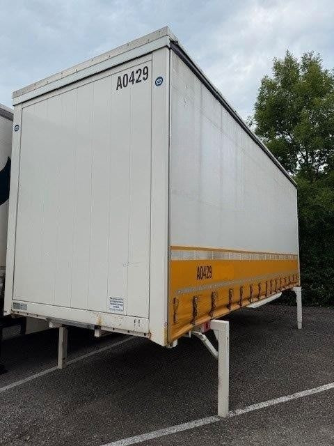 Krone 2 x WB 7,82 Jumbo, Hubdach, Edscha + Anh. Tandem - Toldo carroçaria: foto 2 Krone 2 x WB 7,82 Jumbo, Hubdach, Edscha + Anh. Tandem - Toldo carroçaria: foto 2