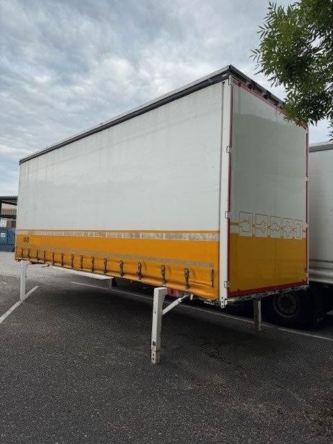 Krone 2 x WB 7,82 Jumbo, Hubdach, Edscha + Anh. Tandem - Reboque transportador de contêineres/ Caixa móvel: foto 5 Krone 2 x WB 7,82 Jumbo, Hubdach, Edscha + Anh. Tandem - Reboque transportador de contêineres/ Caixa móvel: foto 5